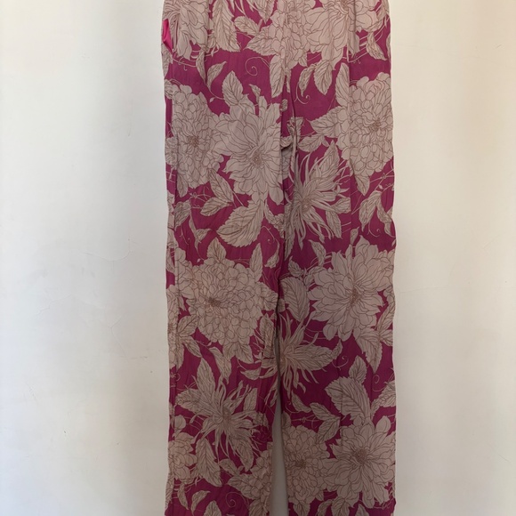 Chic pink floral pants MANGO - Picture 4 of 6